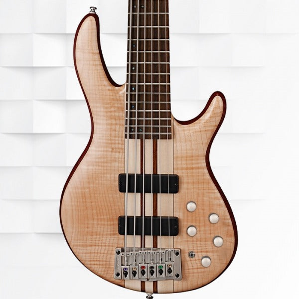 Đàn Guitar Bass 6-dây Cort A6 Plus FMMH có mặt trên gỗ maple trên thân đàn gỗ mahogany