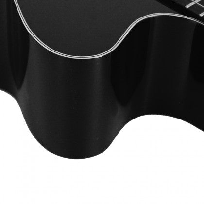Đàn Guitar Acoustic Bass Cort AB850F mặt sau và bên bằng gỗ mahogany