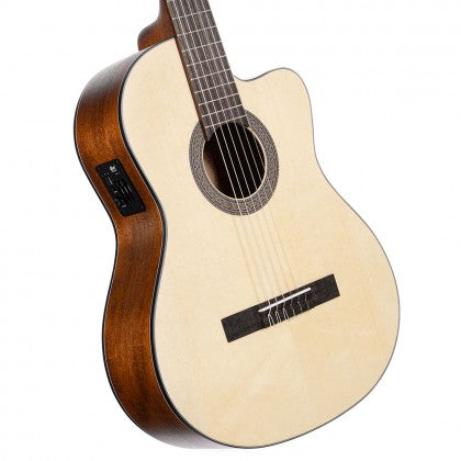 Đàn Guitar Classic Cort AC120CE có thân hình cổ điển