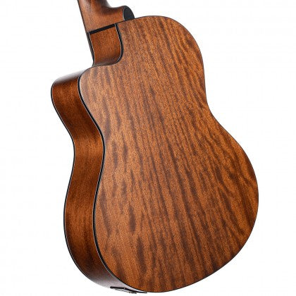 Đàn Guitar Classic Cort AC120CE có mặt sau và mặt bên gỗ mahogany