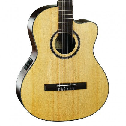 Đàn Guitar Classic Cort AC160CF có mặt trên gỗ vân sam sitka