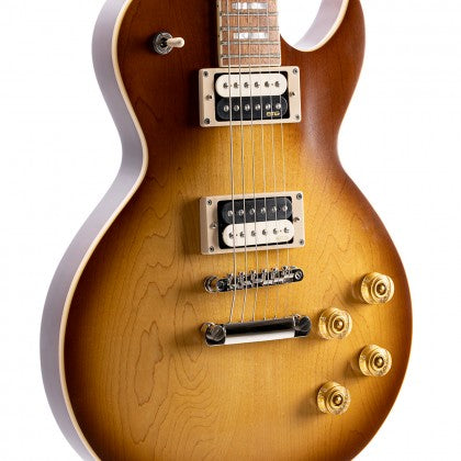 Đàn Guitar Điện Cort CR300 có mặt đàn bằng gỗ maple 15m trên thân đàn gỗ mahogany