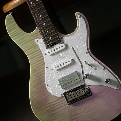 Đàn Guitar Điện Cort G280 Select có thân đàn bằng gỗ Alder với mặt trên bằng gỗ Flamed Maple