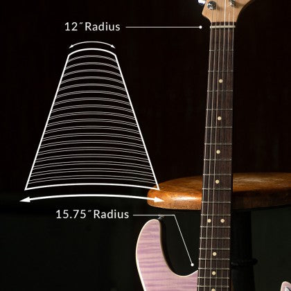Đàn Guitar Điện Cort G280 Select có bàn phím bán kính phức hợp từ 12"-15.75"