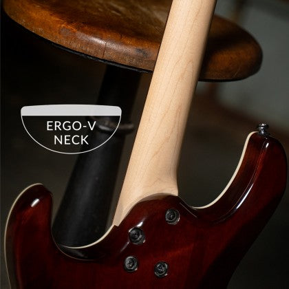 Đàn Guitar Điện Cort G280 Select có cấu hình cần đàn Ergo-V