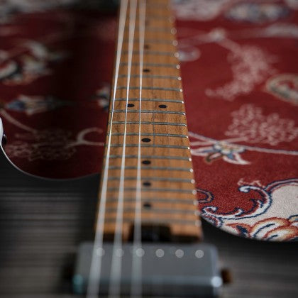 Đàn Guitar Điện Cort G290 FAT II có cần đàn và mặt cần đàn gỗ flamed maple