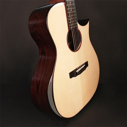 Đàn Guitar Acoustic Limited Edition Cort GA-LE PF có mặt trên gỗ vân sam Adirondack nguyên khối