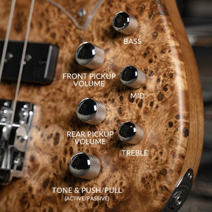 Đàn Guitar Bass 4-dây Cort GB-Modern 4 bao gồm bộ tiền khuếch đại preamp MarkBass MB Pre