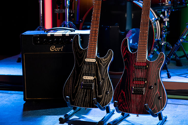 Đàn Guitar Điện Cort KX300 Etched