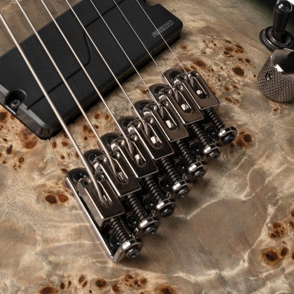 Đàn Guitar Điện 7-dây Cort KX507 Multi Scale có ngựa đàn hardtail riêng lẻ cho từng dây