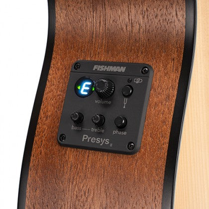 Đàn Guitar Acoustic Cort Little CJ Adirondack được trang bị hệ thống Fishman Presys II