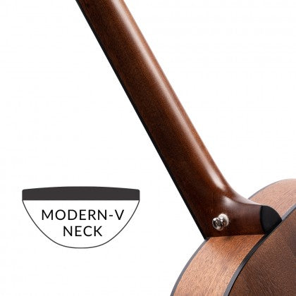 Đàn Guitar Acoustic Cort Little CJ Adirondack có cần đàn hình chữ V thoải mái