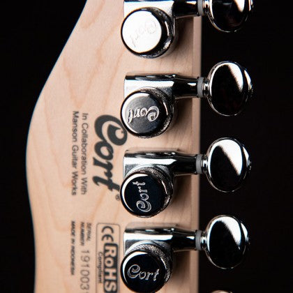 Đàn Guitar Điện Cort MBM-1 có đầu khoá so le