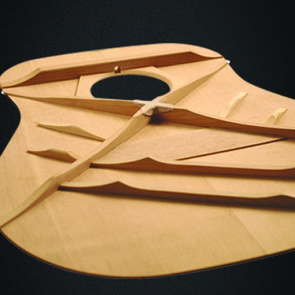Đàn Guitar Acoustic Baritone Cort NDX Baritone có thanh giằng chữ X hình vỏ sò