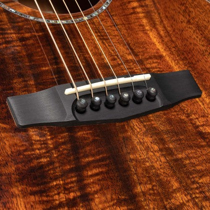 Đàn Guitar Acoustic Limited Edition Cort OM-LE KA có ngựa đàn và mặt phím đàn gỗ ebony