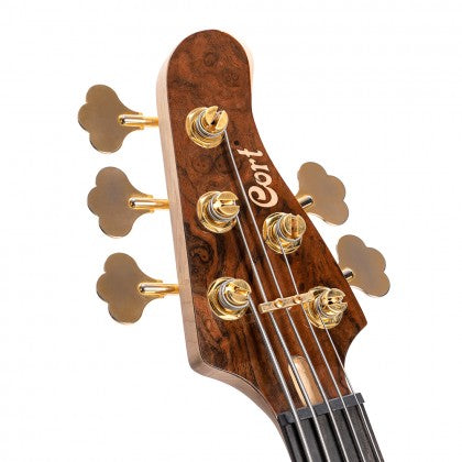 Đàn Guitar Bass 5-dây Cort Rithimic V có đầu khoá Ultralite Hipshot