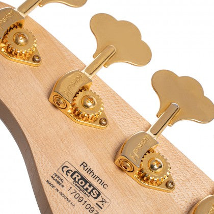 Đàn Guitar Bass 4-dây Cort Rithimic có đầu khoá Ultralite Hipshot