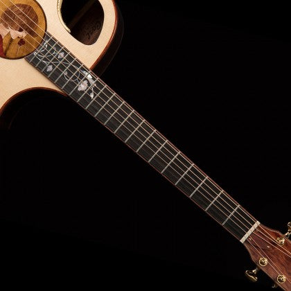 Đàn Guitar Acoustic Limited Edition Cort Roselyn LE có mặt phím đàn gỗ ebony