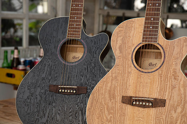 Đàn Guitar Acoustic Cort SFX-AB được làm từ gỗ Ash Burl độc lạ