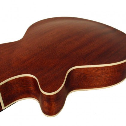 Đàn Guitar Acoustic Cort SFX1F có mặt sau và bên bằng gỗ mahogany