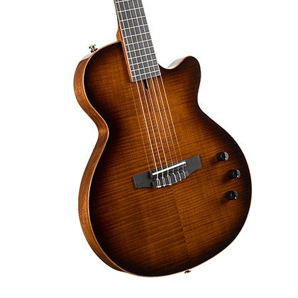 Đàn Guitar Điện Silent Cort Sunset Nylectric DLX kết hợp kiểu guitar classical-electric