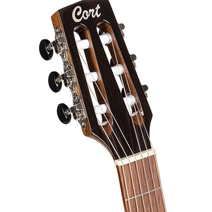 Đàn Guitar Điện Silent Cort Sunset Nylectric II đầu đàn thanh mảnh có rãnh