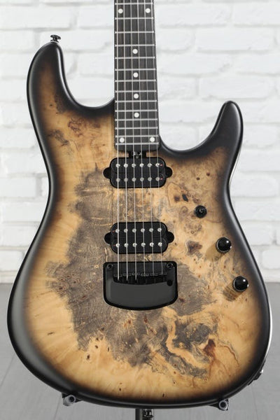 Đàn Guitar Điện Ernie Ball Music Man Jason Richardson Signature Cutlass HH - Natural Buckeye Burl