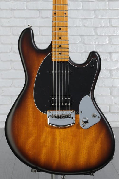 Đàn Guitar Điện Ernie Ball Music Man Dustin Kensrue StingRay - Dark Satin Tobacco Burst