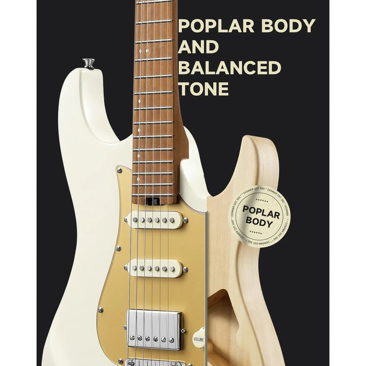 Đàn Guitar Điện Donner DST-550 HSS Maple Fingerboard