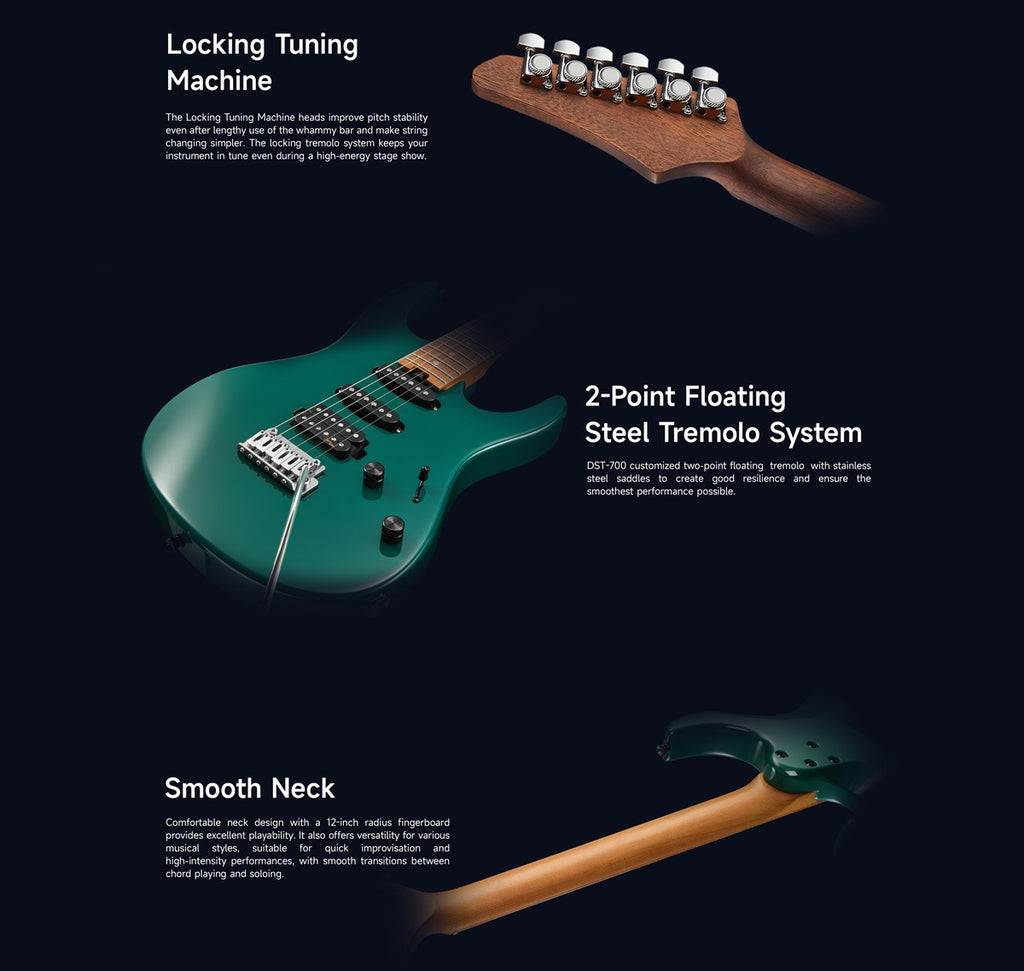 Đàn Guitar Điện Donner DST-700