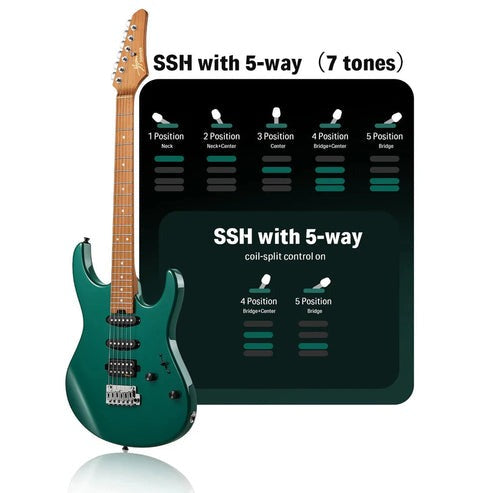 Đàn Guitar Điện Donner DST-700