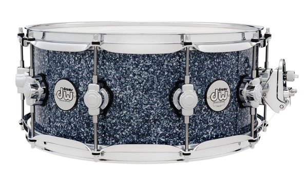 Trống Snare DW Design Series Maple 6"x14" - Blue Granite, Limited Finish