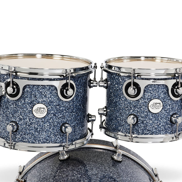 Trống Cơ DW Design Series 4-Pcs Shell Pack có phần cứng được thiết kế chắc chắn, mang lại cho các tay trống sự ổn định