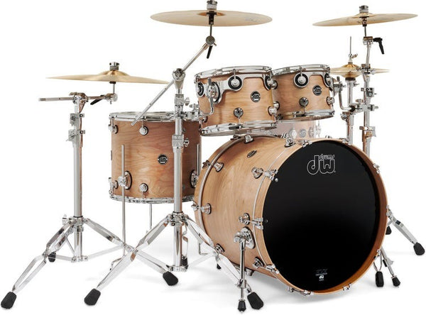 Trống Cơ DW Performance Series Birch 4-Pcs Shell Pack - Natural Satin Oil