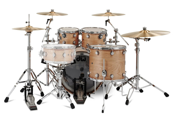 Trống Cơ DW Performance Series Birch 4-Pcs Shell Pack - Natural Satin Oil