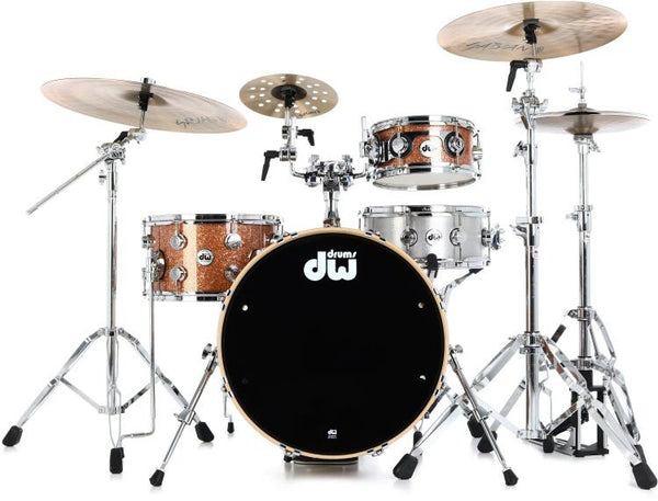 Trống Cơ DW Collector's Series Short Stack 3-Pcs Shell Pack - Champagne Glass FinishPly