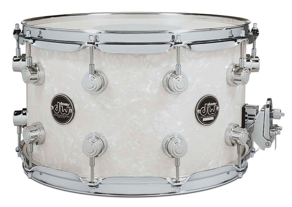 Trống Snare DW Performance Series 8"x14" - White Marine Pearl Finish Ply