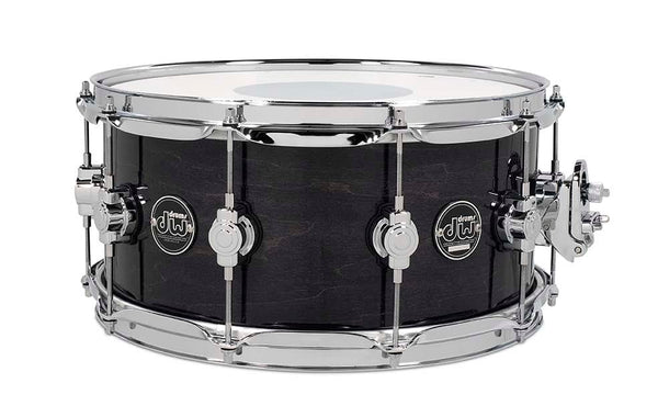 Trống Snare DW Performance Series 6.5"x14" - Ebony Stain Gloss Lacquer
