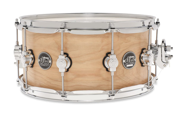 Trống Snare DW Performance Series Birch 6.5"x14" - Natural Satin Oil