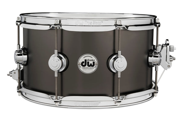 Trống Snare DW Collector's Series Metal Brass 7"x13" - Satin Black