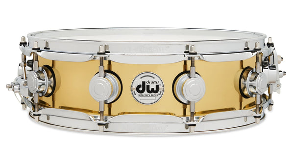 Trống Snare DW Collector's Polished Brass 4"x14"