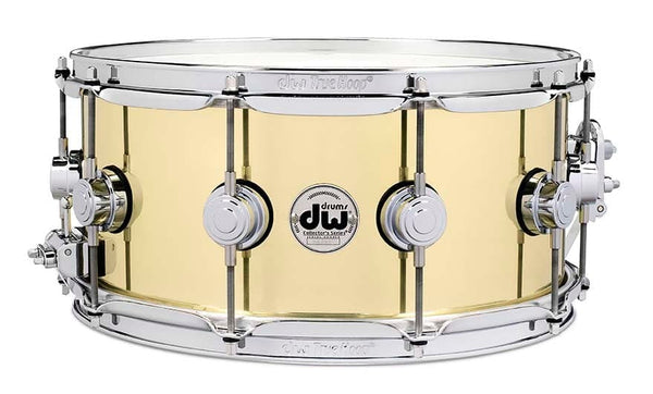 Trống Snare DW Collector's Polished Brass 6.5"x14"