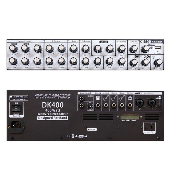 núm EQ điều chỉnh trên DK-400