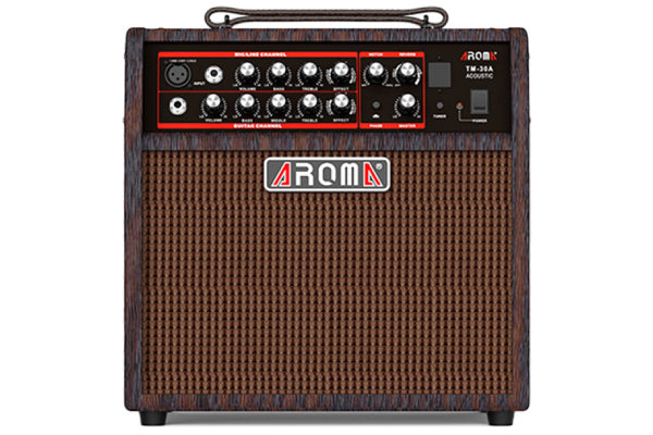 Amplifier Acoustic Guitar Combo Aroma TM-30A