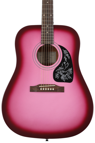 Đàn Guitar Acoustic Epiphone Starling - Hot Pink Pearl