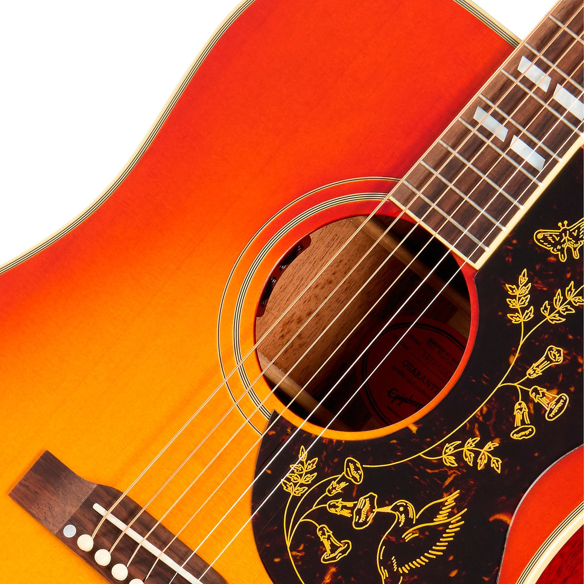 Đàn Guitar Acoustic Epiphone 1960 Hummingbird Reissue - Cherry Sunburst