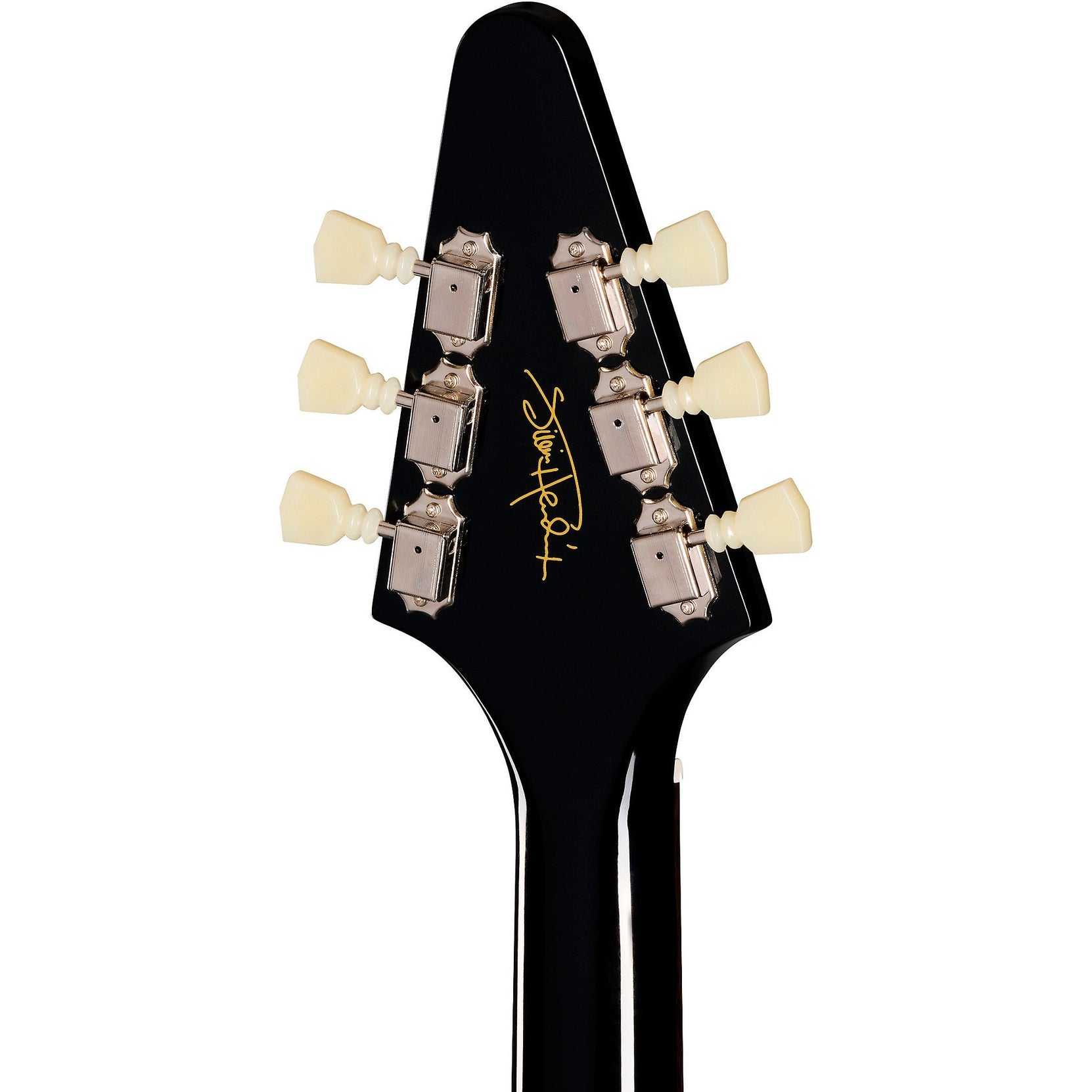 Đàn Guitar Điện Epiphone Inspired By Gibson Custom Jimi Hendrix "Love Drops" Flying V Artist - Ebony