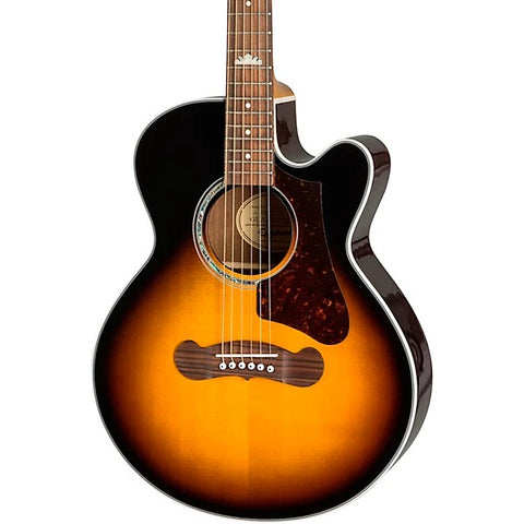 Đàn Guitar Acoustic Epiphone J-200 EC Studio Parlor - Vintage Sunburst