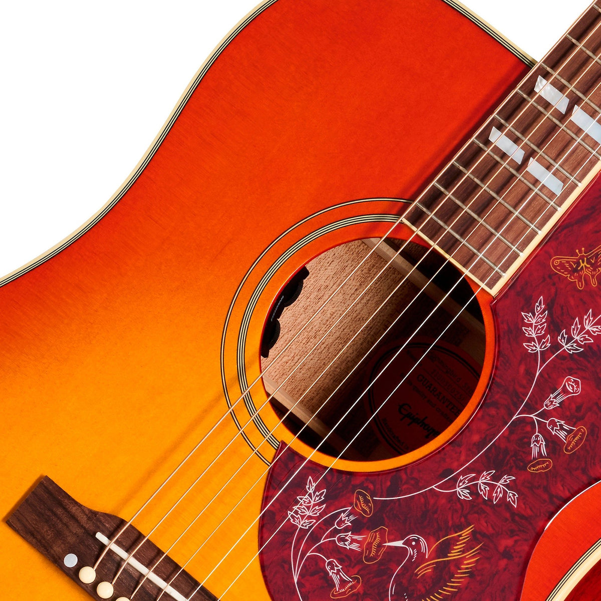 Đàn Guitar Acoustic Epiphone Hummingbird Standard - Cherry Sunburst