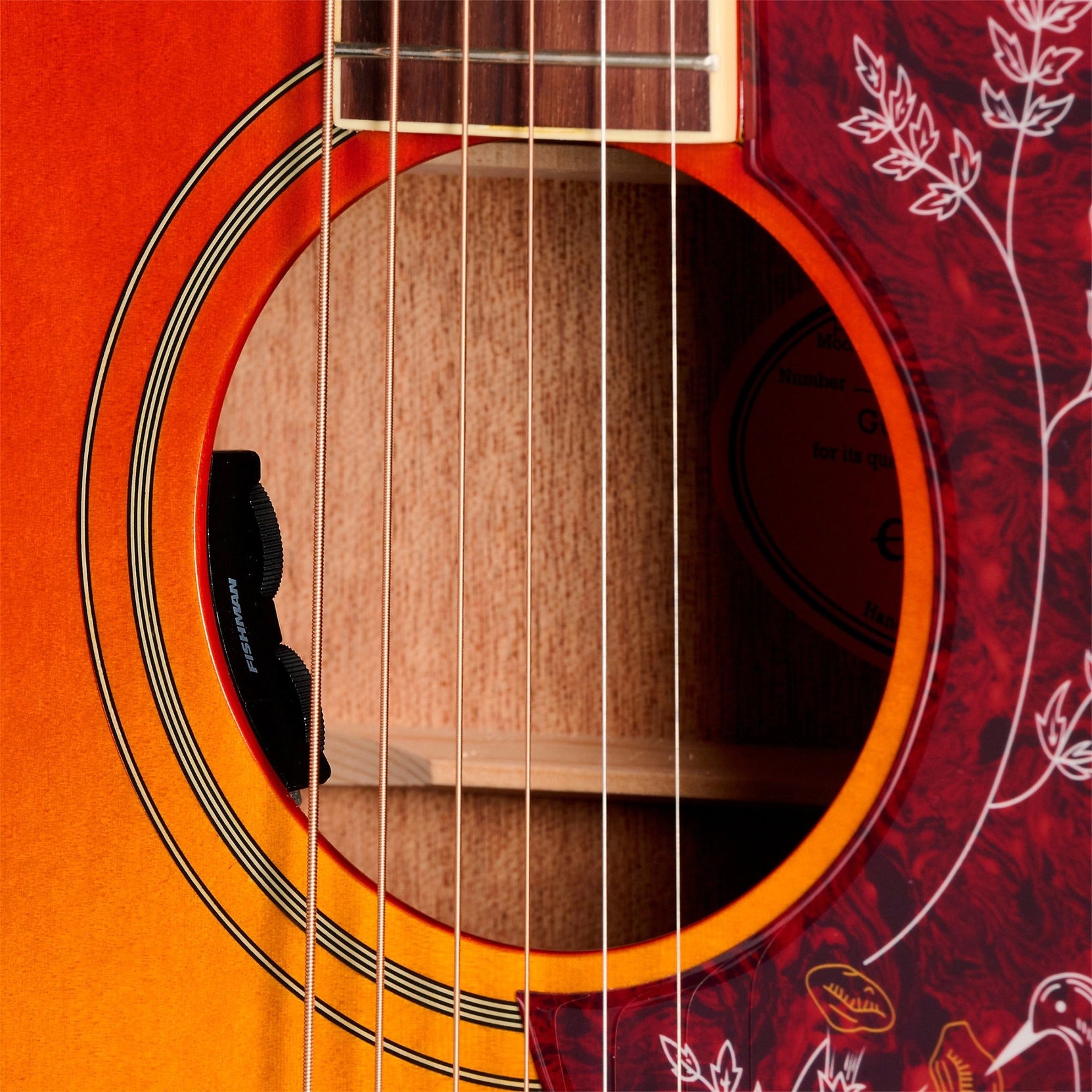 Đàn Guitar Acoustic Epiphone Hummingbird Standard - Cherry Sunburst
